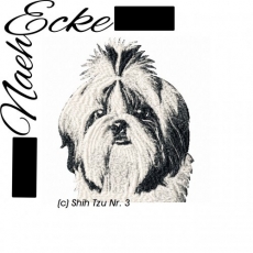 Stickdatei Shih Tzu 3 13x18 PHOTOstitch <br />