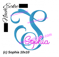 Stickdatei Sophia 10x10