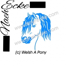 PLOTTERdatei Welsh-Pony Sektion A 1 SVG / EPS <br />