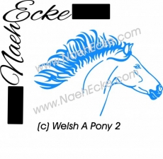 PLOTTERdatei Welsh-Pony Sektion A 2 SVG / EPS <br />