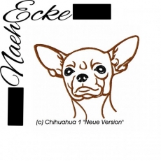 Stickdatei Chihuahua Nr. 1 13x18