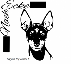 Datei English Toy Terrier 1 SVG / EPS <br />