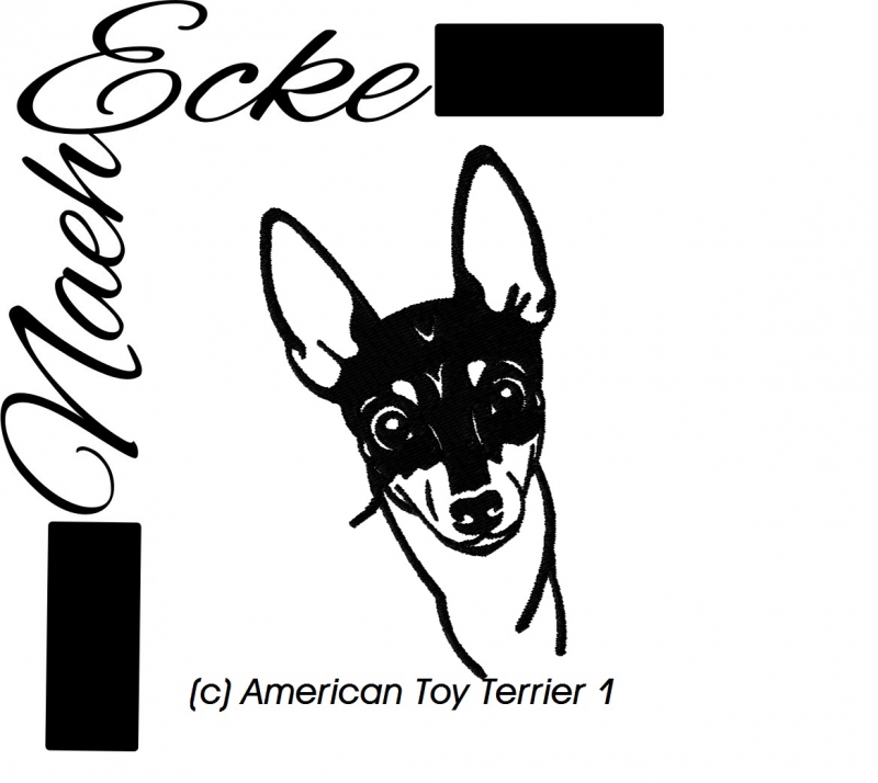 Stickdatei American Toy Terrier 1 10x10