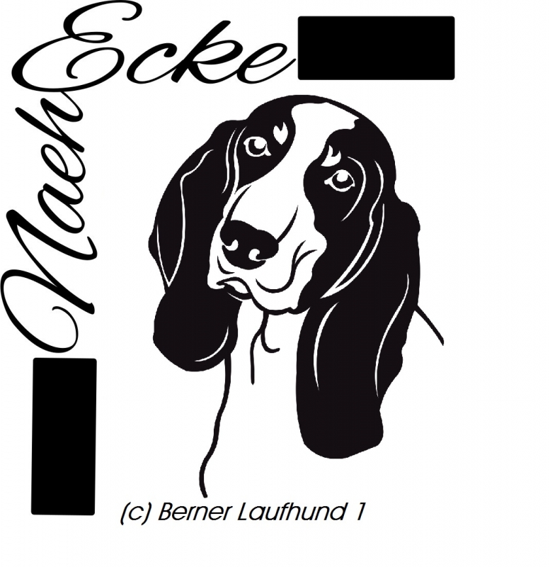 PLOTTERDatei Berner Laufhund Nr.1 SVG / EPS