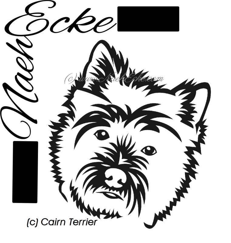 PLOTTERDatei Cairn Terrier 1 SVG / EPS