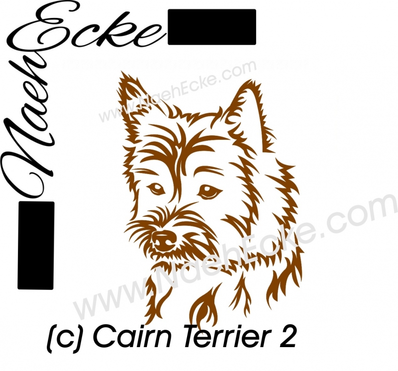 PLOTTERDatei Cairn Terrier 2 SVG / EPS