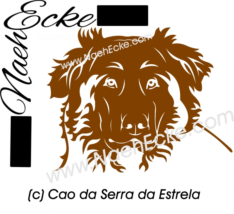 PLOTTERDatei Cao da Serra da Estrela 1 SVG / EPS