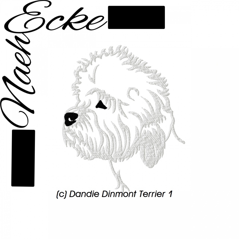 Stickdatei Dandie Dinmont Terrier 1 10x10 