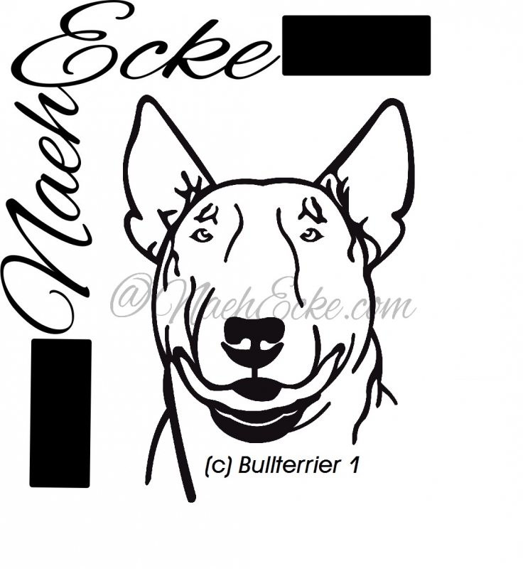 File Bull Terrier 1 SVG / EPS 