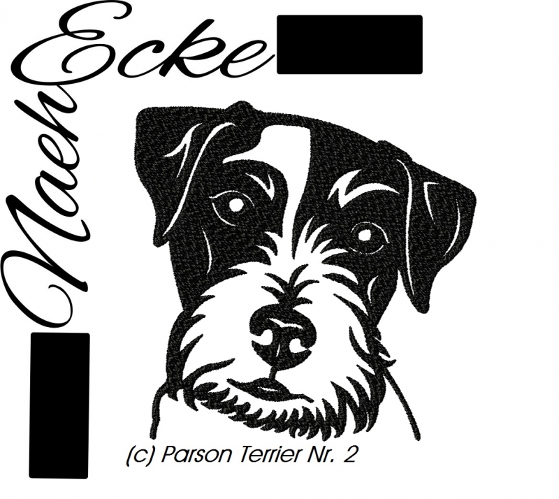 Stickdatei Parson Russell Terrier 2 20x30 