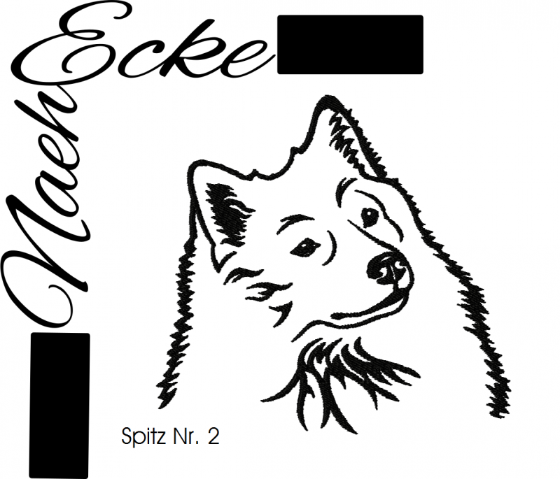 Embroidery Spitz 2 11.81x7.87