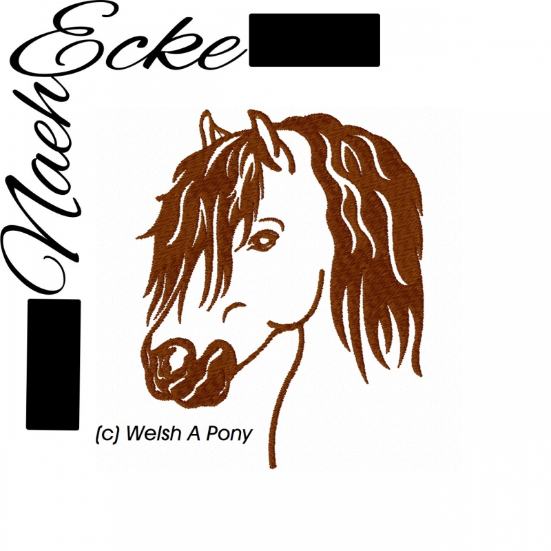 Stickdatei Welsh-Pony Sektion A 1 10x10 