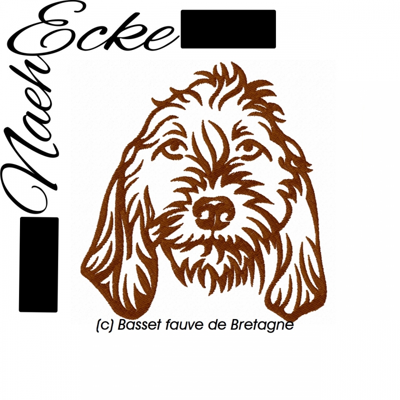 Stickdatei Basset fauve de Bretagne 10x10