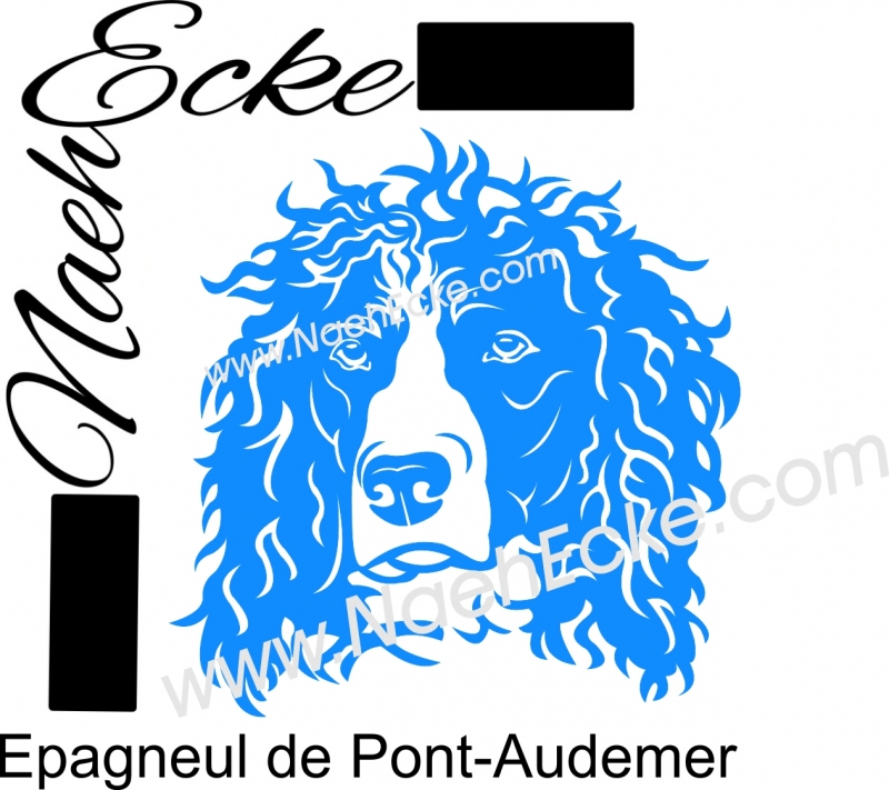 PLOTTERdatei Epagneul de Pont-Audemer SVG / EPS