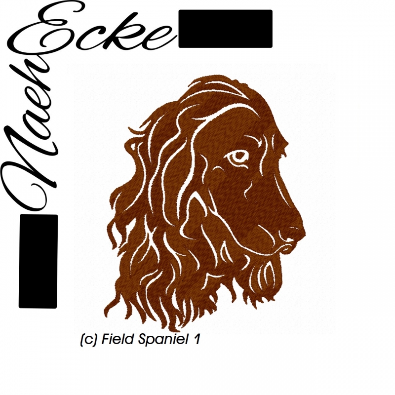 Stickdatei Field Spaniel 10x10