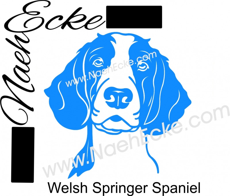 PLOTTERdatei Welsh Springer Spaniel Nr. 1 SVG / EPS