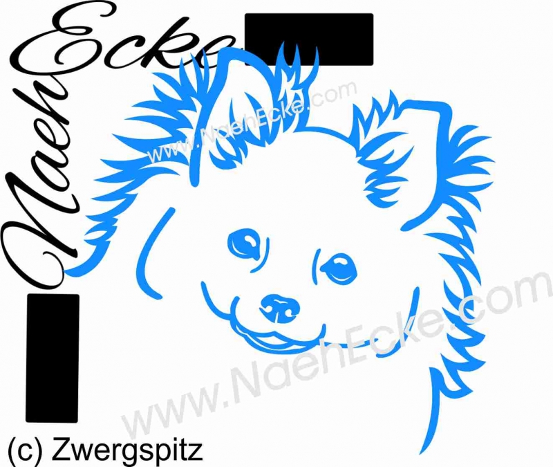 PLOTTERdatei Zwergspitz SVG / EPS