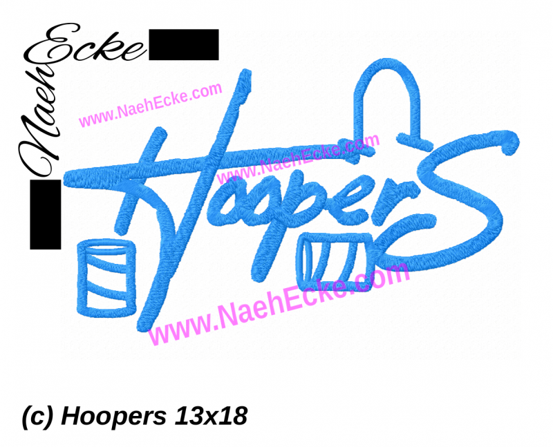 Stickdatei Hoopers 13x18 / 14x20