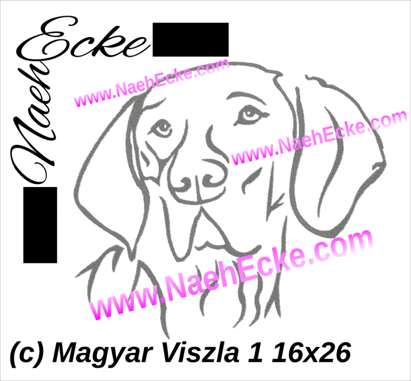 Stickdatei Magyar Vizsla 1 16x26