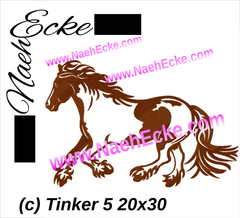 Stickdatei Tinker Pony 5 20x30