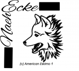 embroidery american Eskimo 1 4x4