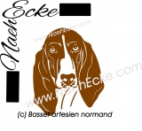 PLOTTERDatei Basset artesien normand SVG / EPS