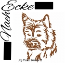 Stickdatei Cairn Terrier 2 13x18