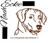 Stickdatei Chesapeake Bay Retriever Nr. 2 13x18