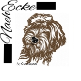 Stickdatei Cockerpoo 13x18