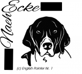 Embroidery File English Pointer 1 10x10 