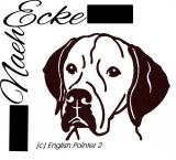 Stickdatei English Pointer 2 10x10 