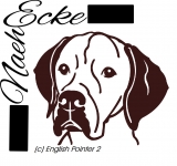 Datei English Pointer 2 SVG / EPS 