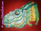 Stickdatei Tyrannosaurus rex 1 10x10