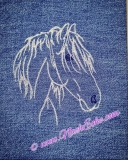 Stickdatei Lusitano 1 13x18 / 14x20