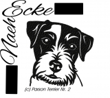 Stickdatei Parson Russell Terrier 2 10x10 