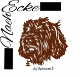 Stickdatei Spinone 2 13x18 