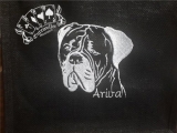 Stickdatei Bullmastiff 2 30x18