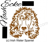 FILE Irish Water Spaniel 1 SVG / EPS