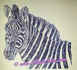 Stickdatei Zebra 1 13x18