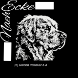 Stickdatei Golden Retriever 5-3 13x18