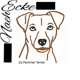 Embroidery Plummer Terrier 4x4