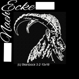 embroidery file Capricorn No . 3-2 5x7