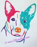 Stickdatei Australian Cattledog 3-4 10x10