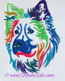 Stickdatei Altdeutscher Schäferhund Nr. 3-4 10x10