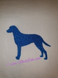 Stickdatei Curly Coated Retriever Nr. 2 10x10