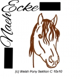 Stickdatei Welsh-Pony Sektion C 1 10x10