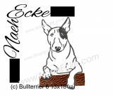 Embroidery Bull Terrier 6 5x7