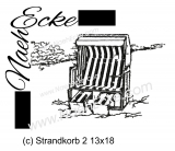 Stickdatei Strandkorb 2 13x18 Scrib-Art