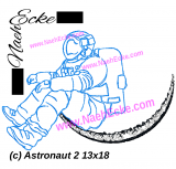 Stickdatei Astronaut 2 13x18 / 14x20