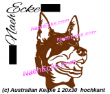 Stickdatei Australian Kelpie 1 20x30 vertikal